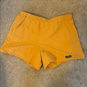 Patagonia Orange Baggies Shorts